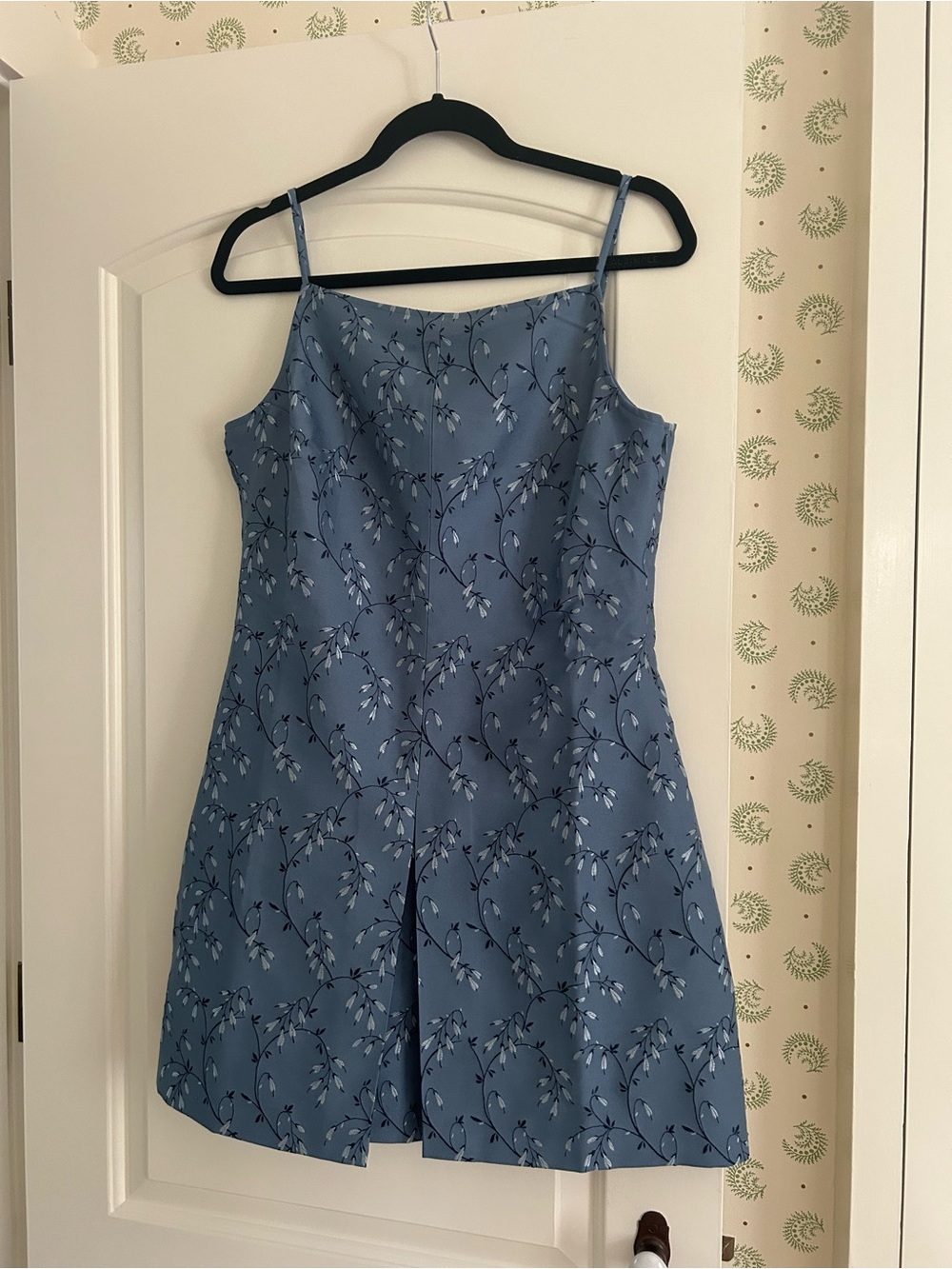 Hill House Blue Floral Mini Dress